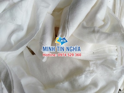 VẢI VỤN TRẮNG SÀI GÒN